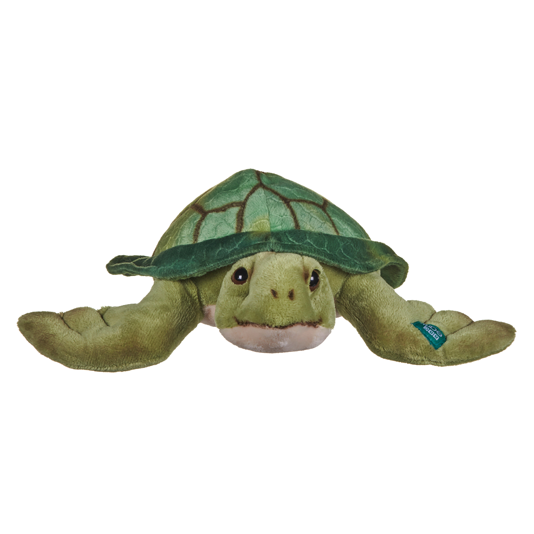 BBC Blue Planet II 25 cm Sea Turtle Soft Toy - Posh Paws - Image 3