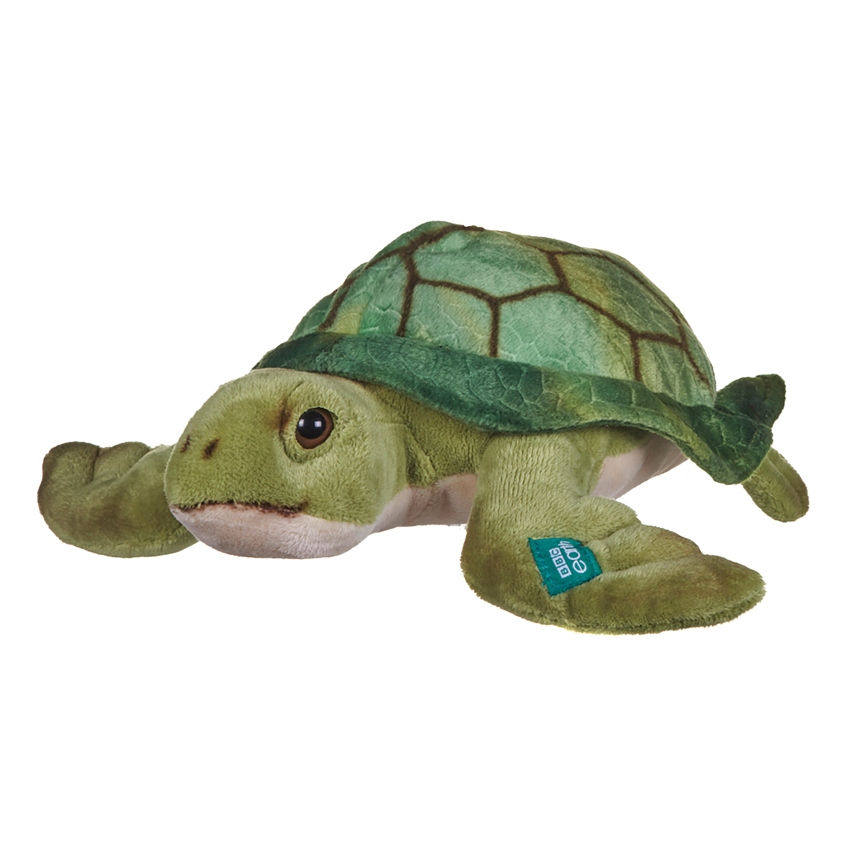 BBC Blue Planet II 25 cm Sea Turtle Soft Toy - Posh Paws - Image 4